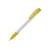 Kugelschreiber Apollo Hardcolour wit / geel