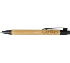 Kugelschreiber aus Bambus Lacey bedrucken