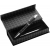 Kugelschreiber aus Metall Malika zwart/zilver