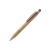 Kugelschreiber Bambus mit Touchpen und Weizenstroh Elementen Beige / Rood