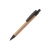 Kugelschreiber Bambus mit Weizenstroh Elementen zwart