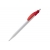 Kugelschreiber Cosmo Hardcolour wit / rood