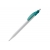 Kugelschreiber Cosmo Hardcolour wit / turquoise