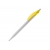 Kugelschreiber Cosmo Hardcolour wit / geel