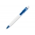 Kugelschreiber Ducal Colour hardcolour wit / licht blauw