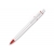 Kugelschreiber Ducal hardcolour wit / rood