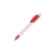 Kugelschreiber Kamal hardcolour wit / rood