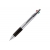 Kugelschreiber mit 4 Schreibfarben zilver / zwart