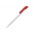 Kugelschreiber Modell Atlas Hardcolour wit / rood