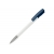 Kugelschreiber Nash Hardcolour mit Metallspitze wit / donker blauw