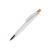 Kugelschreiber Riva Hardcolour wit / oranje