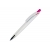 Kugelschreiber Riva Hardcolour Wit / Donker roze