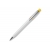 Kugelschreiber Semyr Chrome hardcolour wit / geel