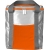 Kühltasche aus Polyester Theon oranje