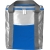 Kühltasche aus Polyester Theon kobaltblauw