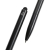Kymi Stift mit Stylus aus RCS recyceltem Aluminum zwart