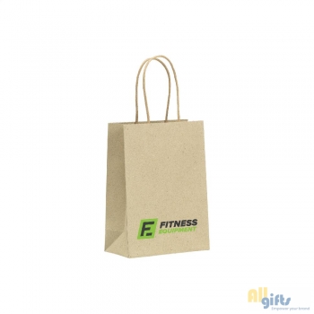 Bild des Werbegeschenks:Leaf It Bag aus recyceltem Graspapier (120 g/m²) S