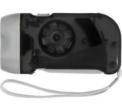 LED-Dynamotaschenlampe aus Kunststoff Tristan bedrucken