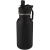 Lina 400 ml Sportflasche aus Edelstahl mit Strohhalm und Schlaufe zwart