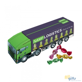 Bild des Werbegeschenks:LKW mit Metallic Sweets