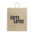 LLeaf It Bag Wide aus recyceltem Graspapier (90 g/m²) L bruin