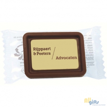 Bild des Werbegeschenks:Logochocolaatjes 10 gram