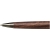 Loure Kugelschreiber mit Holzschaft Zwart/ Donker bruin