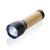 Lucid 3W Taschenlampe aus RCS recycelt. Kunststoff & Bambus zwart