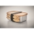 Lunchbox Edelstahl 600ml hout