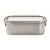 Lunchbox Edelstahl 750ml mat zilver