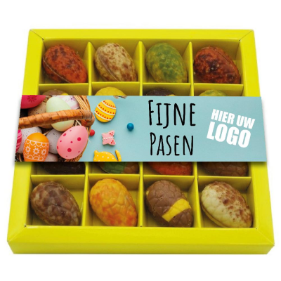 Bild des Werbegeschenks:Luxe geschenkdoos met 16 bonboneitjes