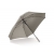 Luxus 27” quadratischer Regenschirm mit Hülle taupe