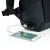 Madrid Anti-Diebstahl RFID USB Laptop-Rucksack zwart