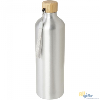 Bild des Werbegeschenks:Malpeza 1000 ml waterfles van RCS-gecertificeerd gerecycled aluminium