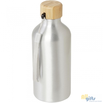 Bild des Werbegeschenks:Malpeza 500 ml waterfles van RCS-gecertificeerd gerecycled aluminium
