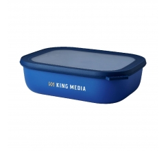 Mepal Mehrzweckbehälter Cirqula rechteckig 2 L Lunchbox bedrucken