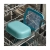 Mepal Mehrzweckbehälter Cirqula rechteckig 2 L Lunchbox nordic blue