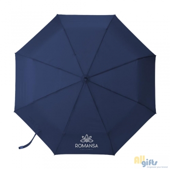 Bild des Werbegeschenks:Michigan faltbarer RPET-Regenschirm 21 inch