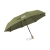 Michigan faltbarer RPET-Regenschirm 21 inch olijfgroen