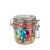 Midi Weckglas 0,25 L gefüllt mit Süßigkeiten Metallic sweets