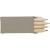 Mini-Bleistift-Set aus Holz Kai bruin