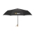 Mini Umbrella faltbarer RPET-Regenschirm 21 inch zwart