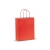 Mittlere Papiertasche im Eco Look 120g/m² rood