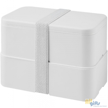 Bild des Werbegeschenks:MIYO Pure Doppel-Lunchbox, antimikrobiell