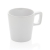 Moderne Keramik Kaffeetasse wit