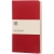 Moleskine Cahier Journal L – blanko Cranberry rood