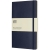 Moleskine Classic Softcover Notizbuch L – liniert saffier blauw