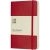 Moleskine Classic Softcover Notizbuch Taschenformat – liniert Scarlet rood