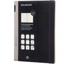 Moleskine Pro Softcover Notizbuch XL – liniert bedrucken