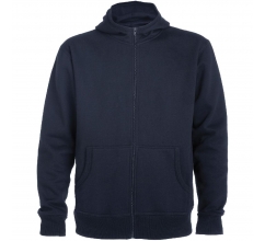 Montblanc unisex hoodie met volledige rits bedrucken